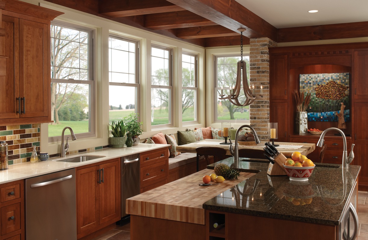 large kitchen